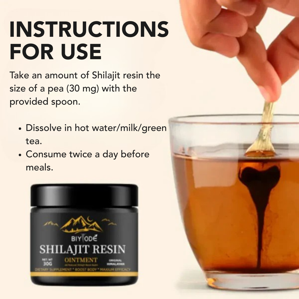 100% Pure Shilajit 💎 Source of Vital Energy from the Himalayas