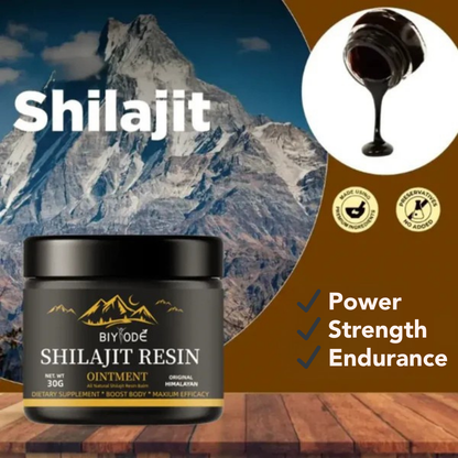 100% pur Shilajit 💎 Source d'énergie vitale de l'Himalaya